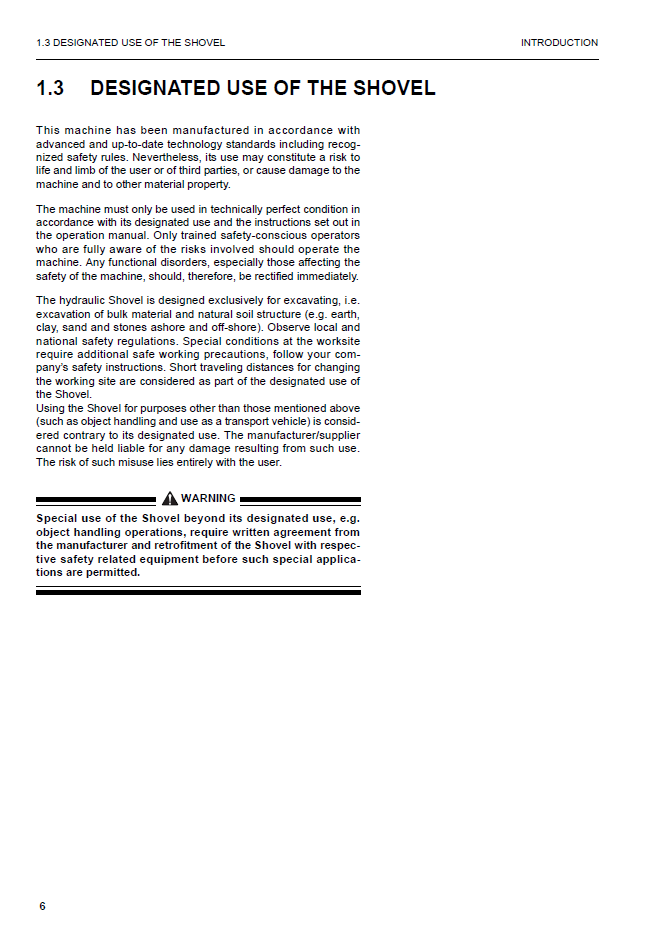 Komatsu PC4000-6 Excavator Operation & Maintenance PDF Manual | OMPC40008155D