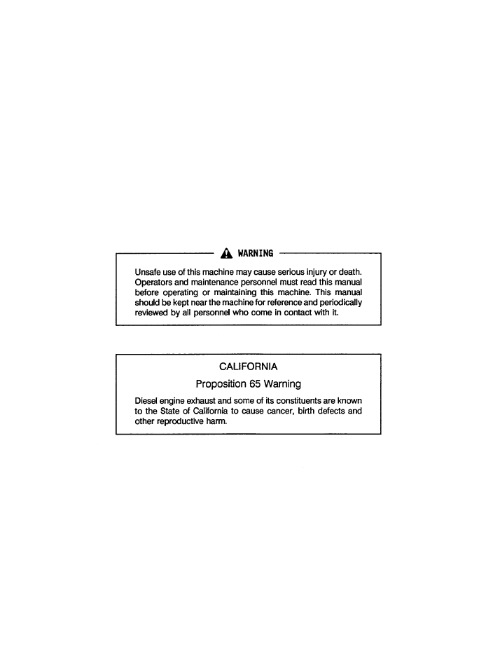 Komatsu PC400LC-5 and PC400HD-5 Manual CEAM208505 PDF