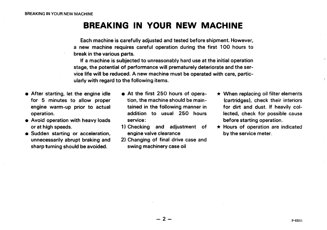 Komatsu PC50UU-1 Excavator Maintenance Manual SEAM020U0100