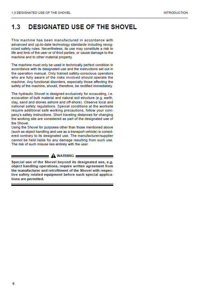 Komatsu PC5500-6 Hydraulic Mining Shovel Manual (OG_PC5500-6_15033 PDF Download)