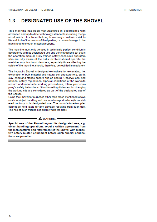 Komatsu PC5500-6 Hydraulic Shovel Maintenance & User Guide - OMPC550015027D PDF