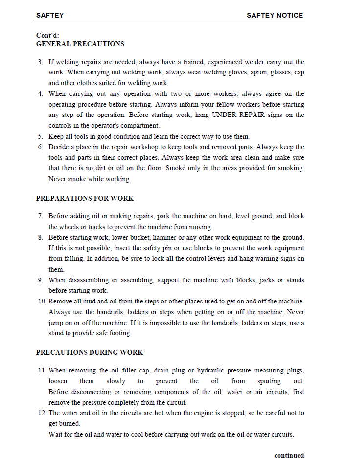 Komatsu PC5500-6 Mining Shovel Service Manual SMPC550015038D PDF