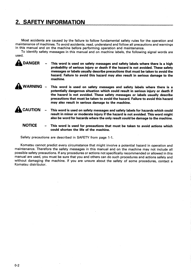 Komatsu PC650-5 PC710-5 Excavator Maintenance Manual SEAM000604