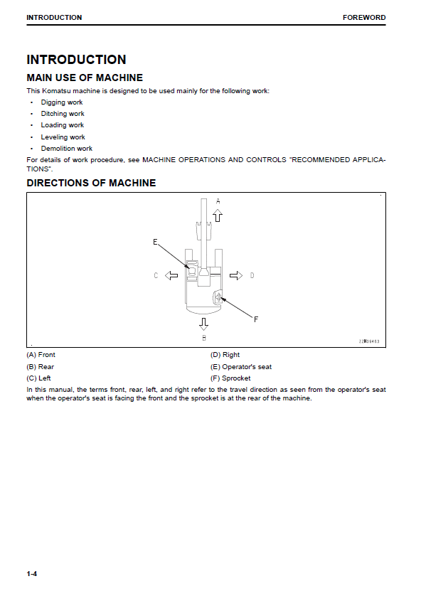 Komatsu PC650LC-11 Excavator Operation Manual TEN00753-02 Download