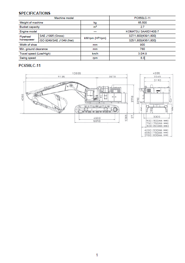 Komatsu PC650LC-11 Field Assembly Manual (GEN00149-01) - PDF Download