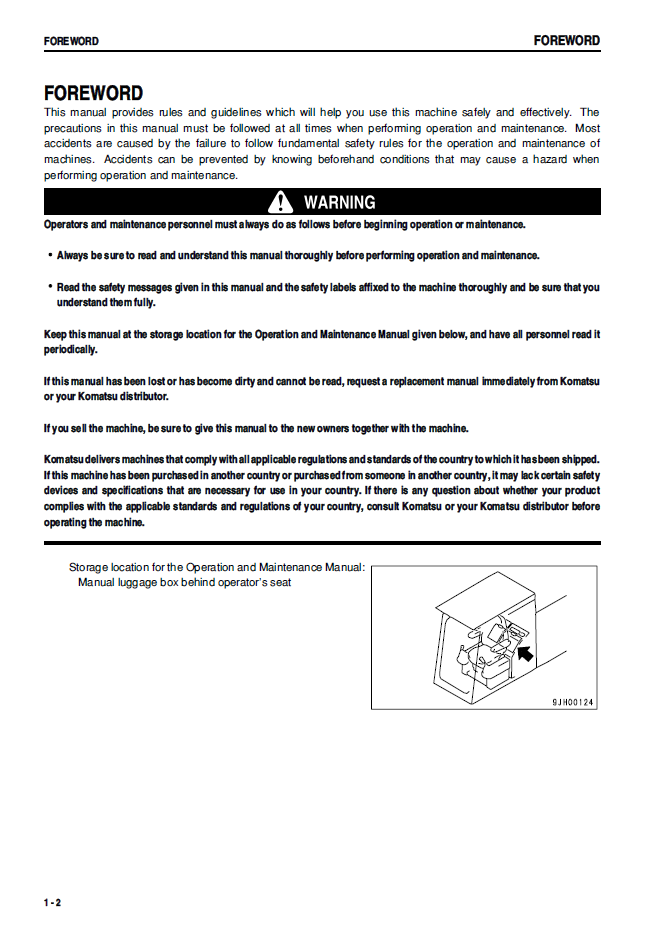 Komatsu PC750 / PC800 Excavator Service & Maintenance Guide | SEAM032605T PDF