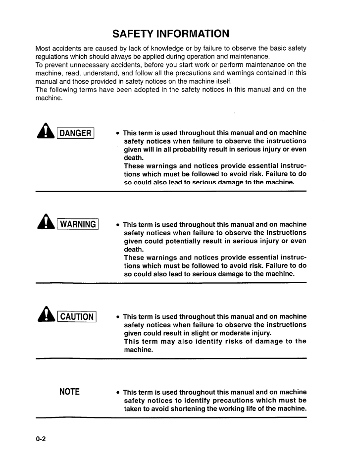 Komatsu PC95-1 Excavator Field Operation & Maintenance Guide EEAD004900 PDF