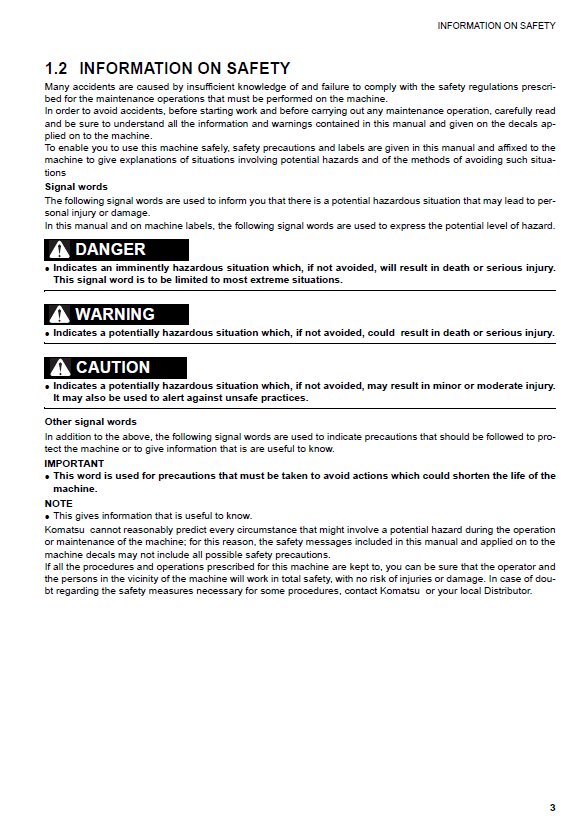 Komatsu SK1020-5 Turbo Skid-Steer Loader Manual WEAM005502 | PDF Guide
