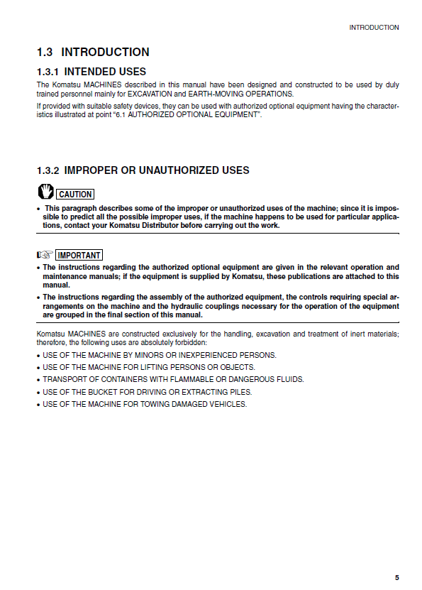 Komatsu SK820-5 Skid Steer Loader Operation, Service & Maintenance Manual [PDF] 