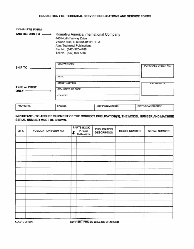 Komatsu WA120-1LC Operation & Maintenance Manual PDF – Publication No. CEAMW16041