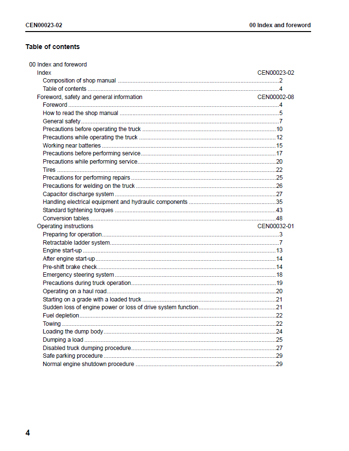 Komatsu WA270-7 Wheel Loader Shop Manual (CEBM031002) - PDF Download