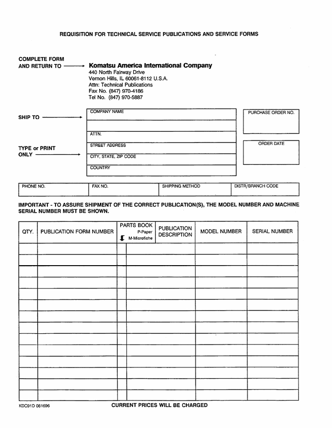 Komatsu WA320-1LC Operation & Maintenance Manual PDF – Publication No. CEAMW19021