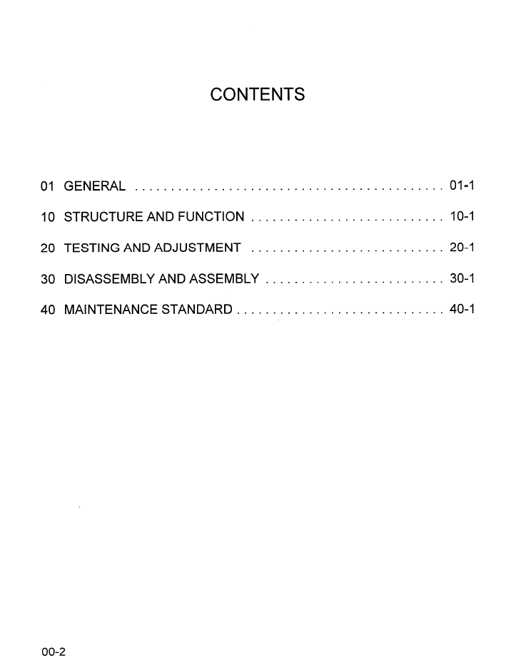 Komatsu WA380-3 Workshop Manual CEBDW23091 PDF