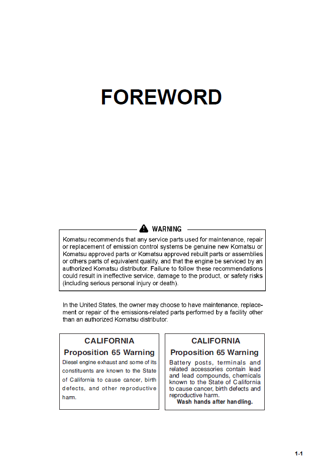 Komatsu WA380-8 Operation Manual CEAM030202 PDF