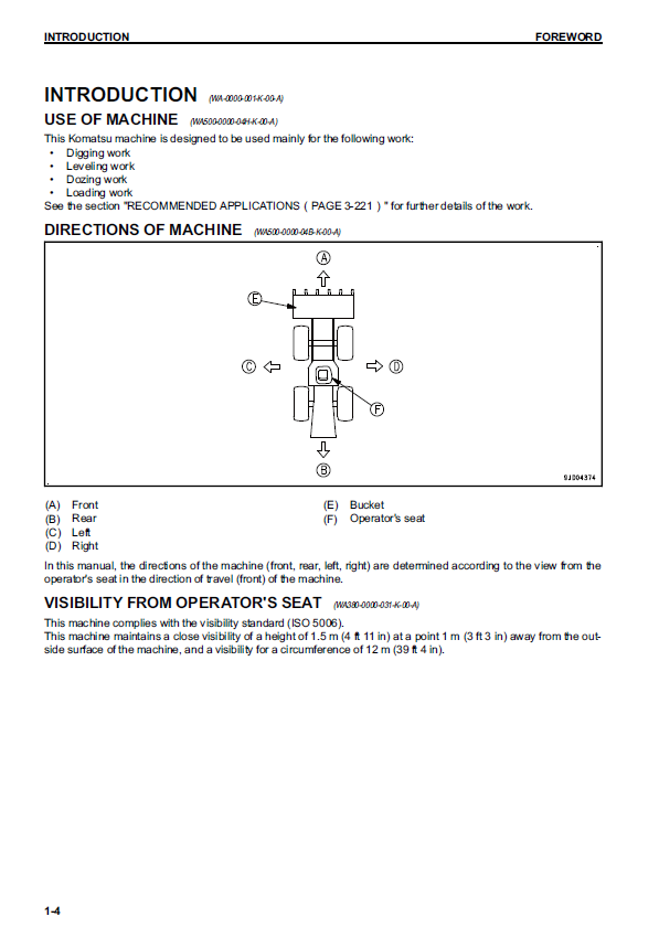 Komatsu WA500-7 TEN00584-10 Operation and Maintenance Manual PDF