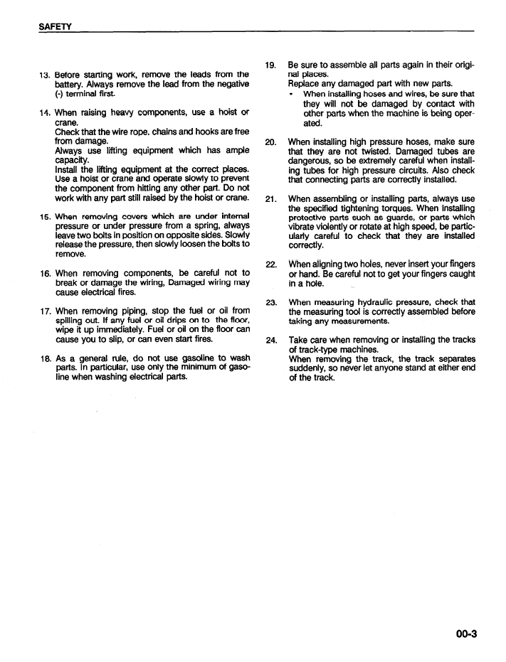 Komatsu WA600-1LC Service Manual CEBDW26030 PDF