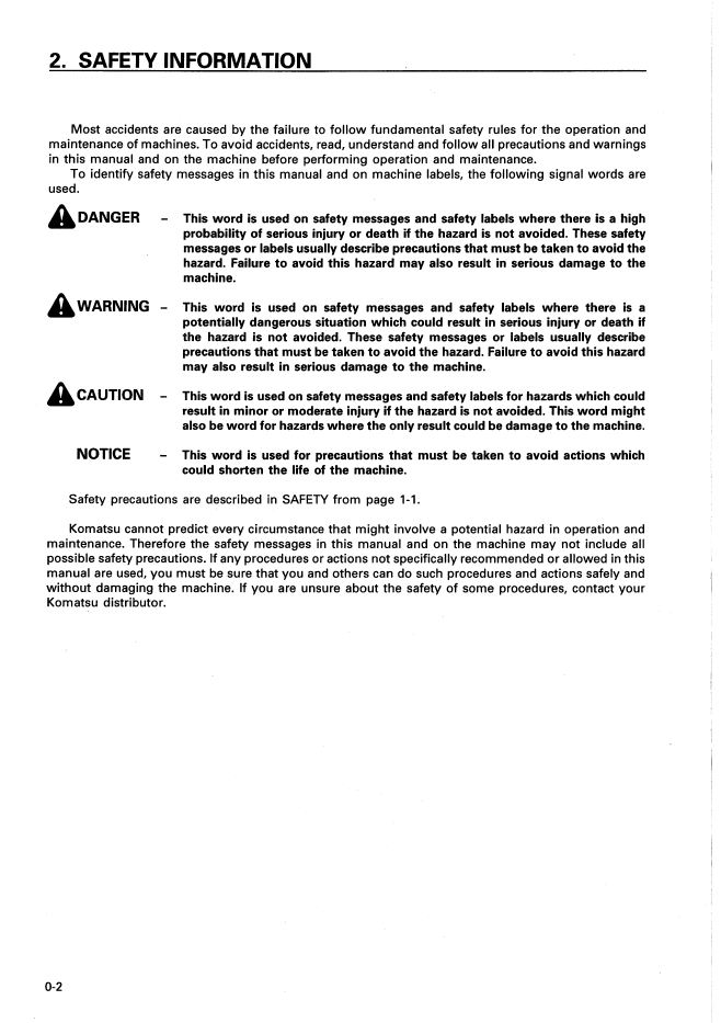 Komatsu WA600-3 Wheel Loader Maintenance Guide (SEAM018400)