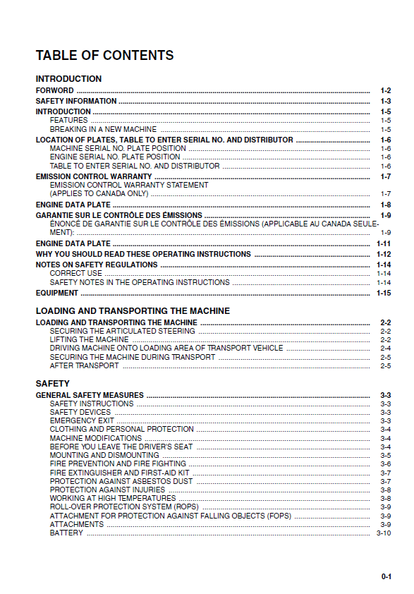 Komatsu WA65-3 Wheel Loader Maintenance, Safety & Operating Guide PDF