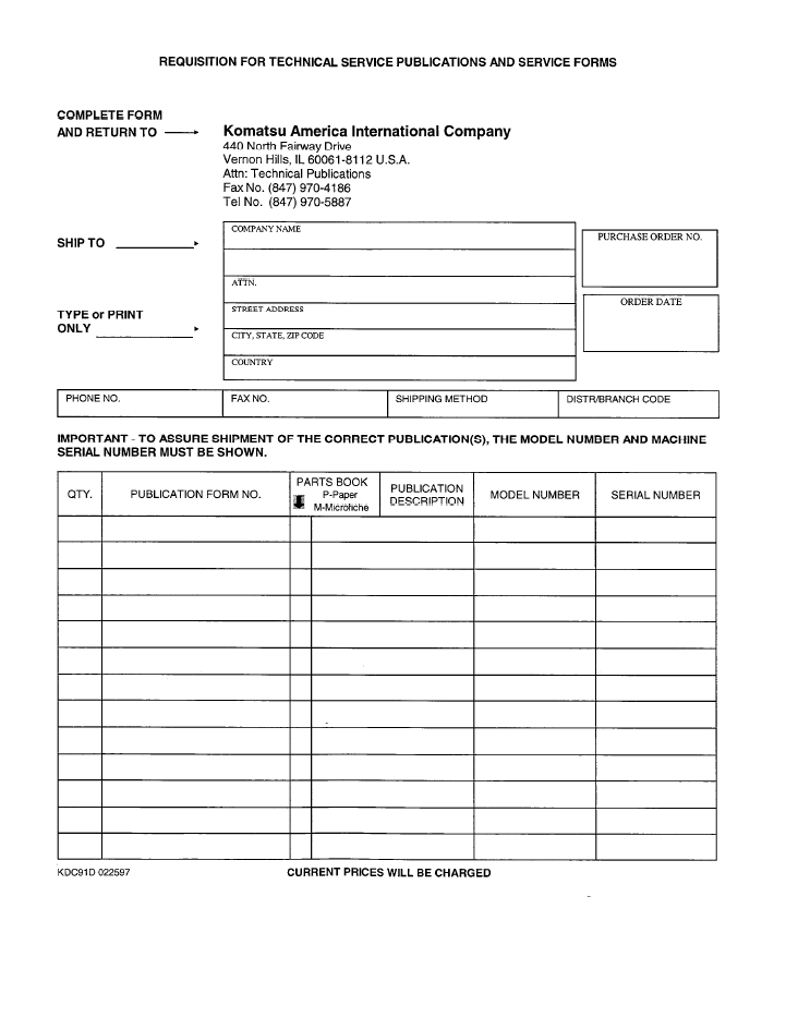 Komatsu WA800-2 Wheel Loader O&M Manual CEAD002201 PDF
