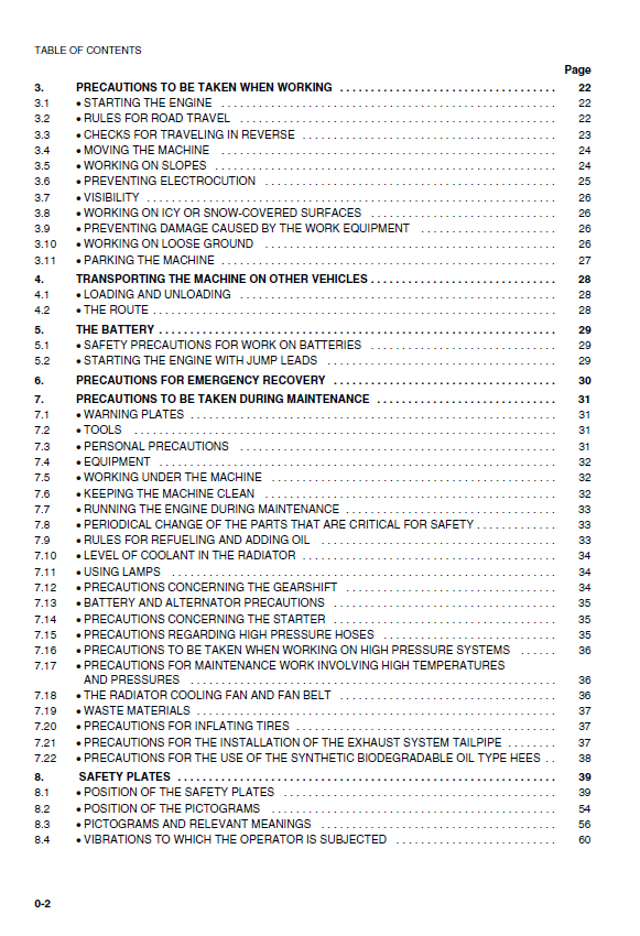 Komatsu WB150AWS-2 Backhoe Loader Manual WEAM003700 PDF Download