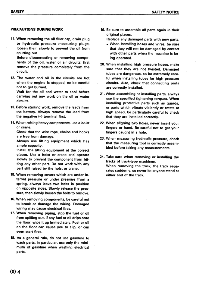 Komatsu WD600-1H Engine Service Manual SEBMW01501 PDF