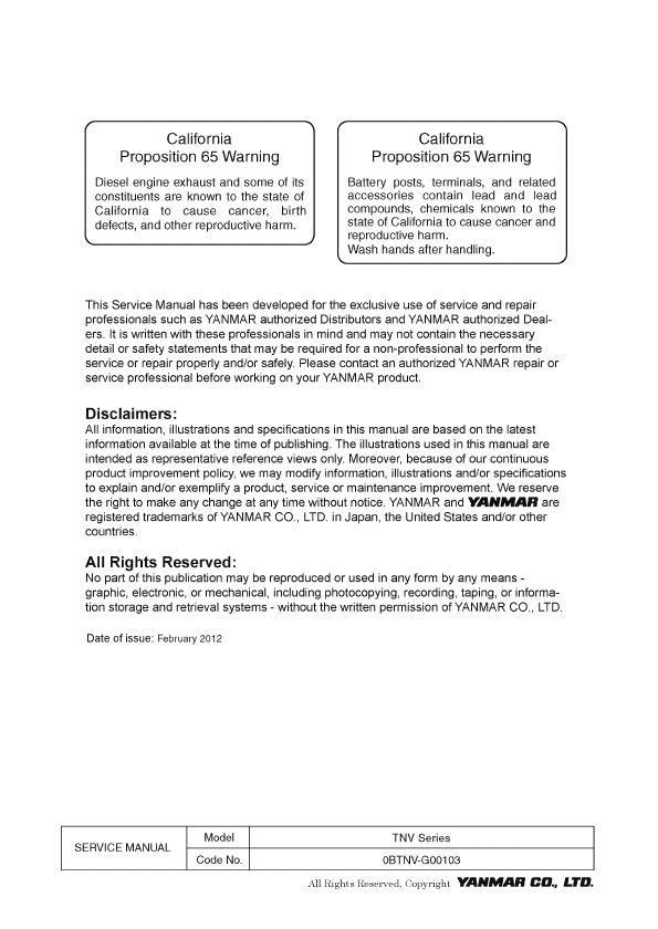 MUSTANG 3TNV82A 3TNVA2A-B 3TNV84T Repair Service Manual PDF
