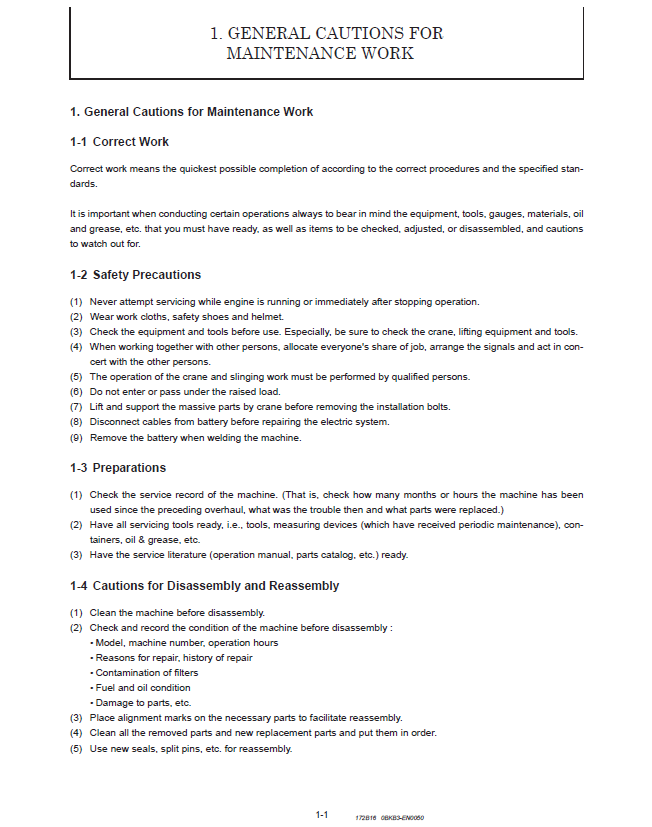 MUSTANG Z25 Excavator Maintenance & Repair Manual PDF Guide