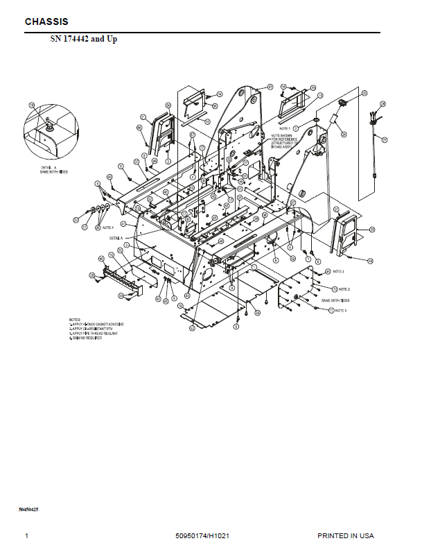 Mustang 2200R / EU Skid-Steer Loader Parts Manual (PDF)