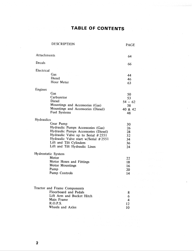 Mustang 310 Loader Parts Catalog 000-32786 – OEM PDF Manual