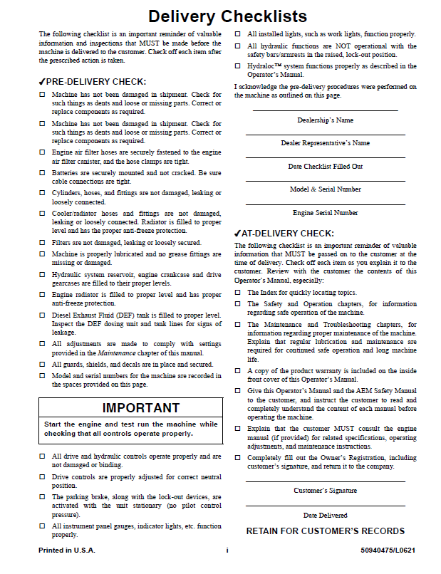 Mustang 3200VT Operator Manual 50940475 – Complete PDF Guide