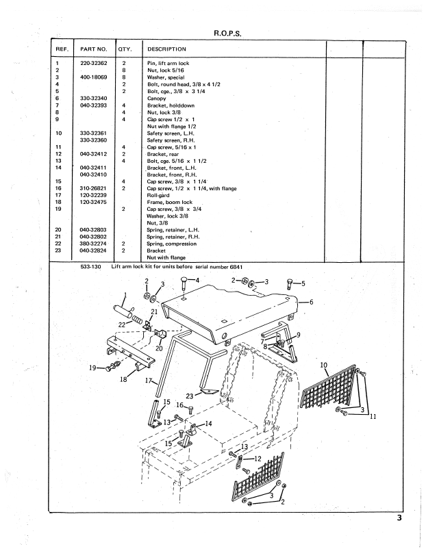 Mustang 330 Skid Steer Loader Parts Book & Repair Manual PDF