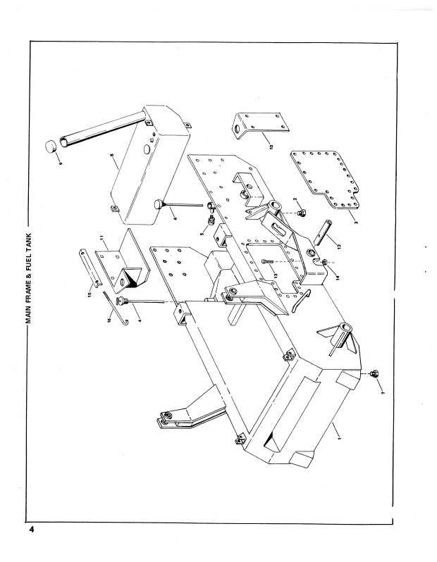 Mustang 345 Skid Steer Loader Spare Parts Manual & Illustrated Catalog PDF