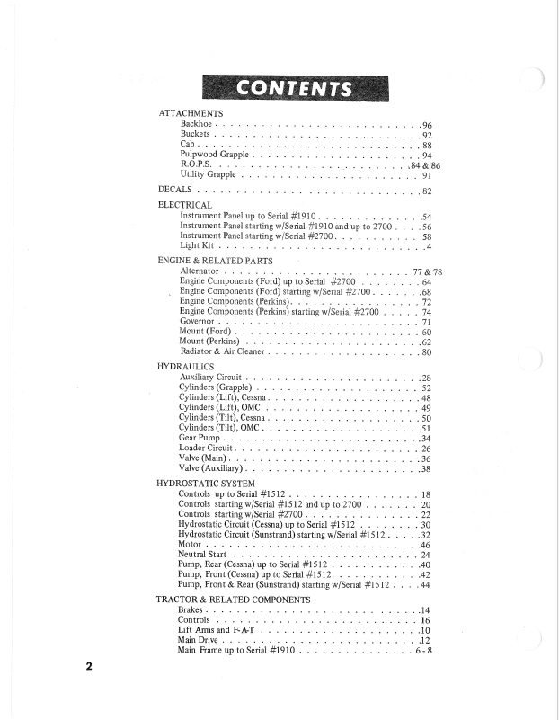 Mustang 440 Loader OEM Parts Catalog & Diagram Manual PDF