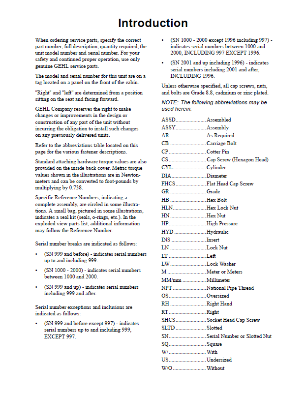 Mustang 8003 Excavator Parts Manual 918084 – Complete PDF Catalog
