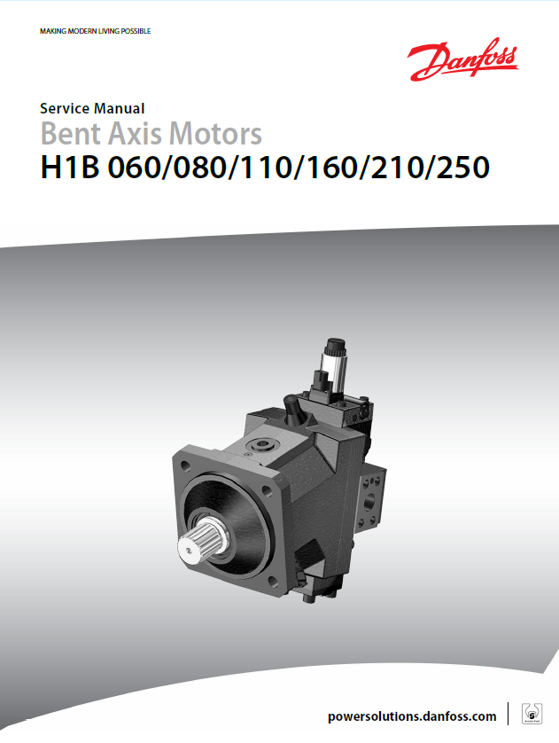 Mustang Danfoss H1B Axis Motor 060-250 Service Manual 50940482A PDF