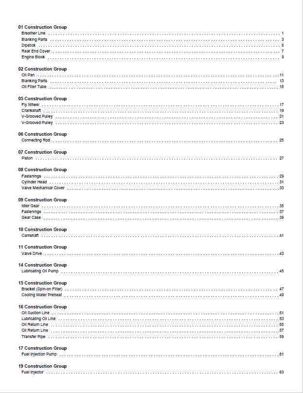 Mustang & Gehl V420 4200V Skid-Steer Deutz TCD3.6 Parts Manual PDF