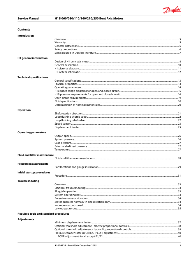 Mustang H1B Axis Motor Service & Repair Manual 50940482A PDF