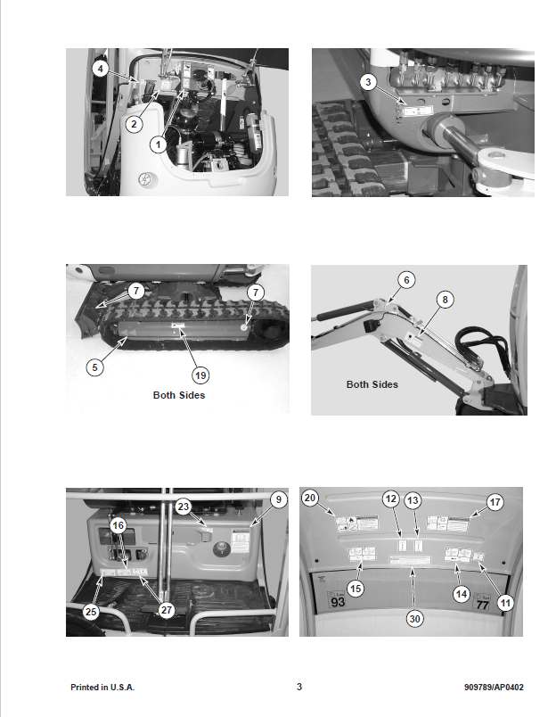Mustang ME1903 ME2203 Parts Book Manual 909829 – PDF Download