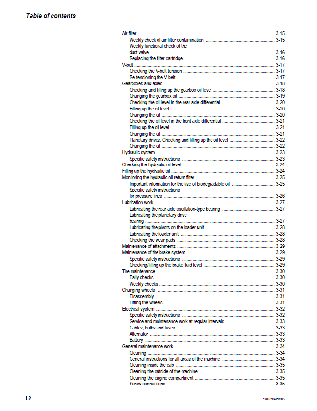 Mustang ML48T All Wheel Steer Loader Workshop Manual PDF