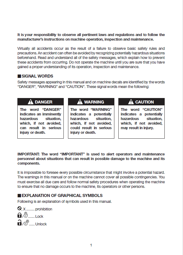 Mustang MTL312, MTL316, MTL320 & MTL325 Loader Manual 917300 Complete PDF