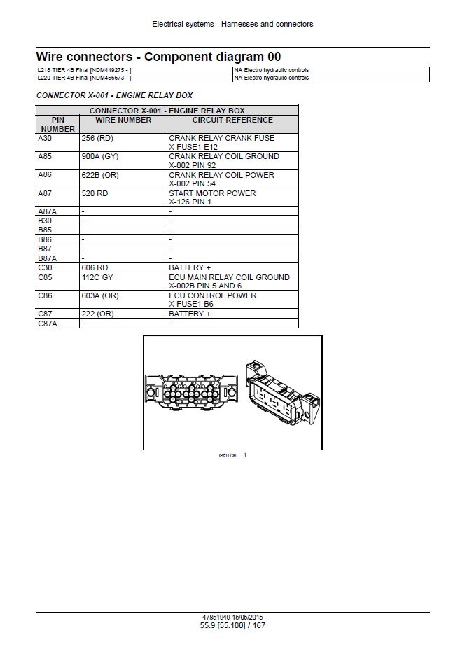 New Holland 200 Series L218 L220 Service Repair Manual PDF | Pub 47888413