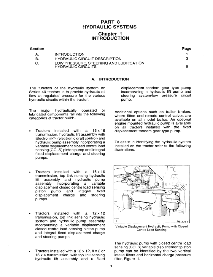 New Holland 5640-8340 Tractor Service & Repair Manual 40564008 PDF