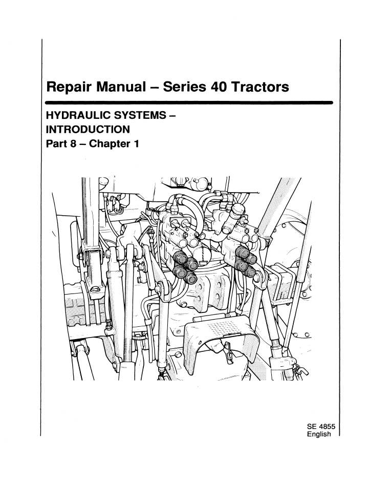 New Holland 5640-8340 Tractor Workshop Manual 40564008 PDF