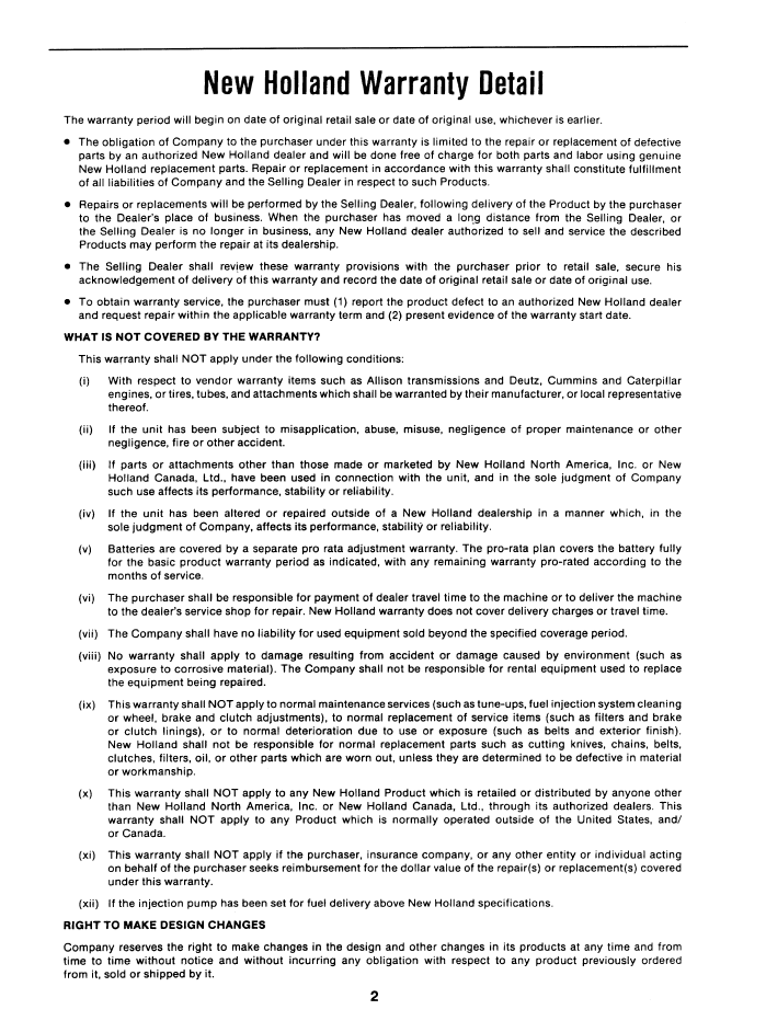 New Holland 7308 Loader Service Manual 42730810 PDF