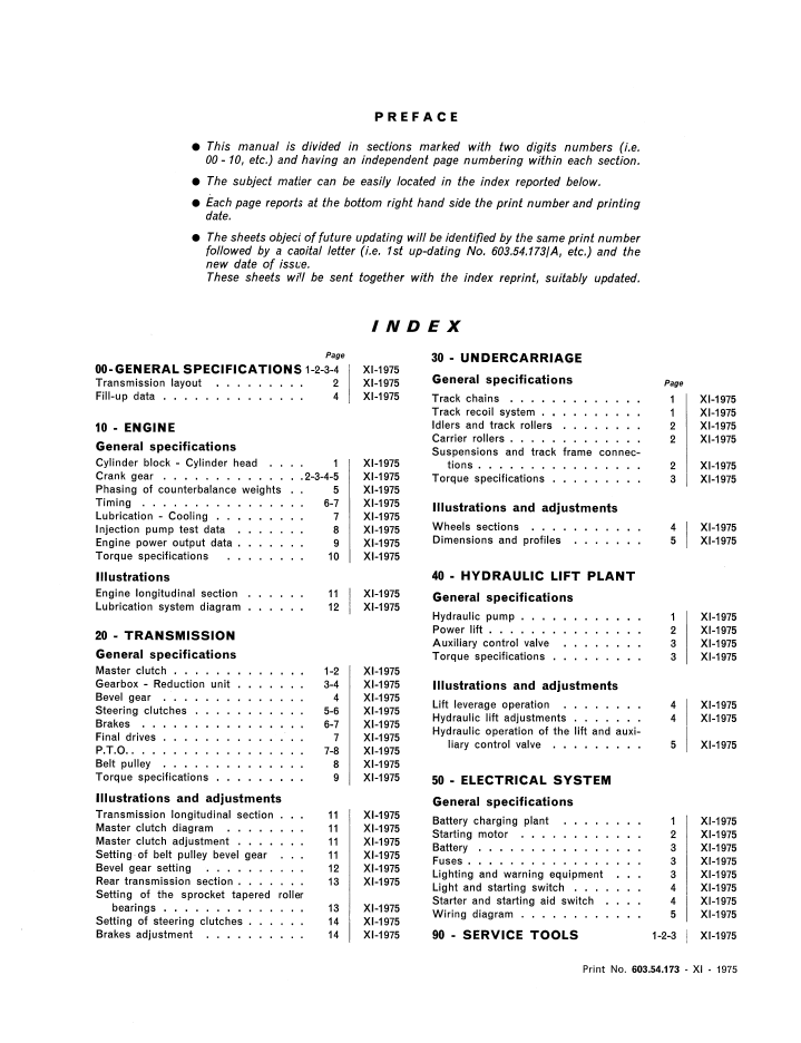 New Holland 805C Fiat Trattori Tractor Manual 06910046 PDF