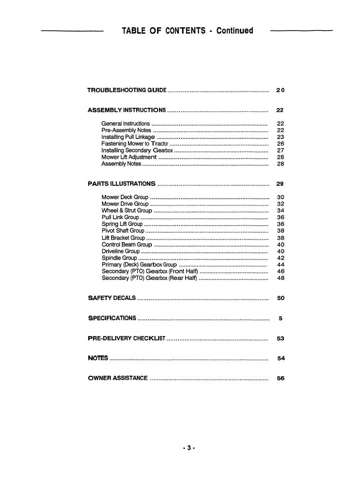 New Holland 914 Mower Operator Manual for 1720 and 1920 Tractors