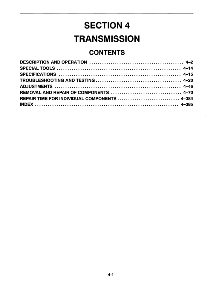New Holland 9282 9482 9682 9882 Transmission Service Manual PDF