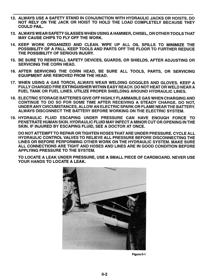 New Holland 974 Corn Header Technical Service Manual 40097412 PDF