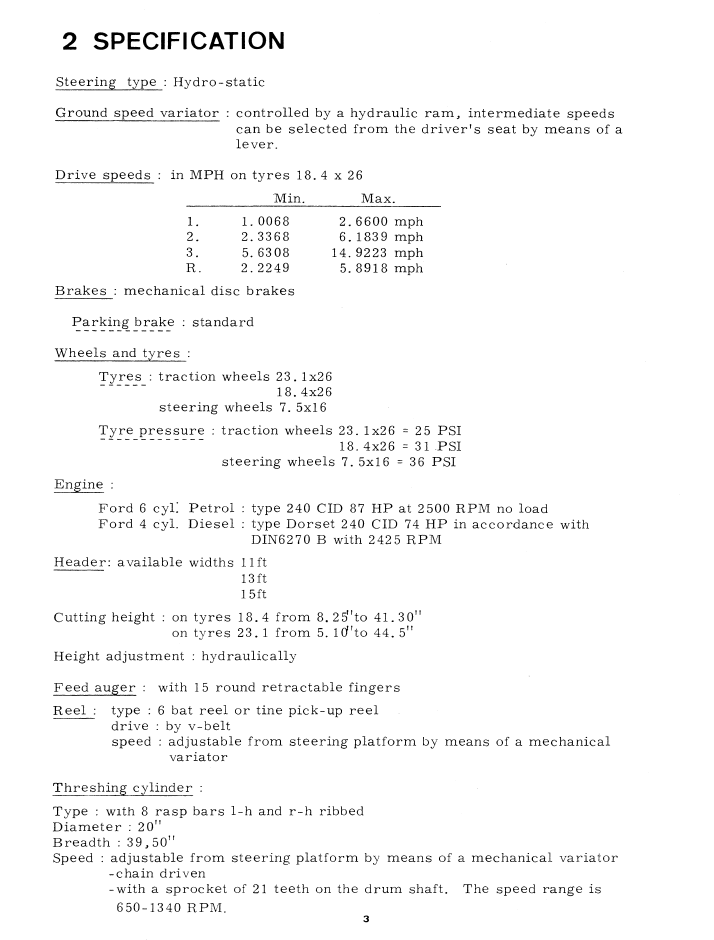 New Holland 975 Combine Repair & Maintenance Manual 40097510 PDF