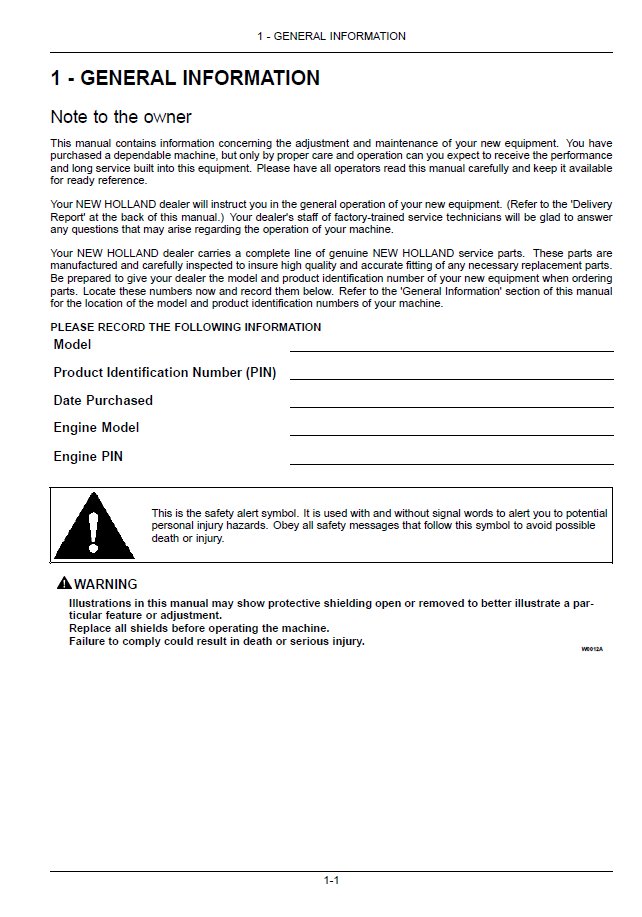 New Holland Boomer 3040 CVT, 3045 CVT, 3050 CVT Manual 47711718 PDF